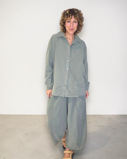 Forest Corduroy Shirt