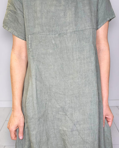 Forest Mid Sleeve Maxi