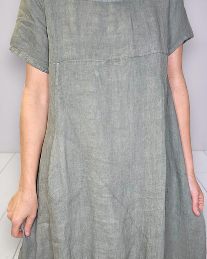 Forest Mid Sleeve Maxi