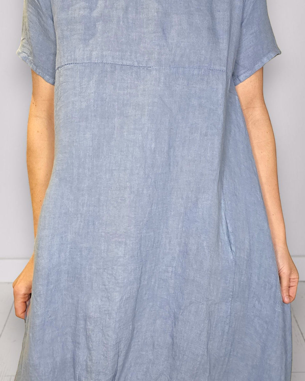 Petrol Mid Sleeve Maxi