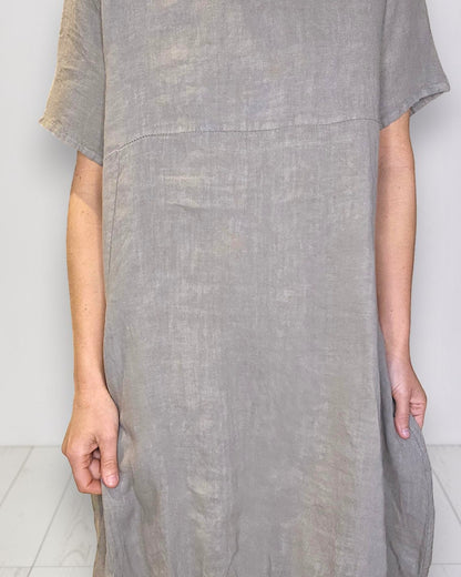 Mocha Mid Sleeve Maxi