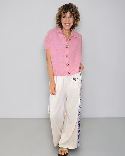 Bubbelgum Collar Mohair Blend Vest