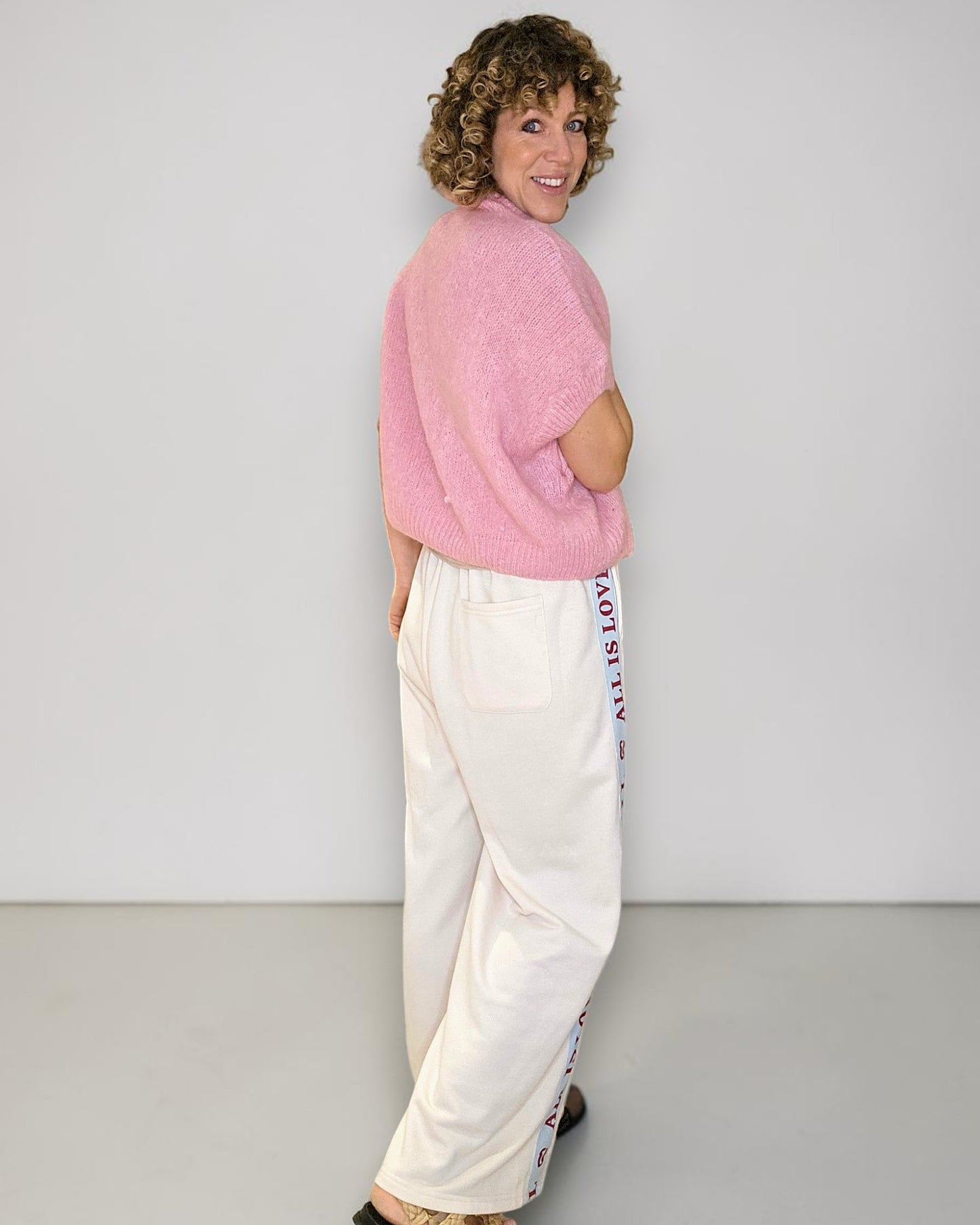 Bubbelgum Collar Mohair Blend Vest