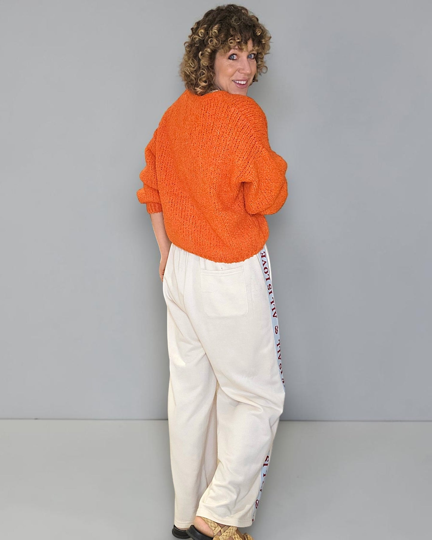Mandarine Chenille Cropped Cardigan