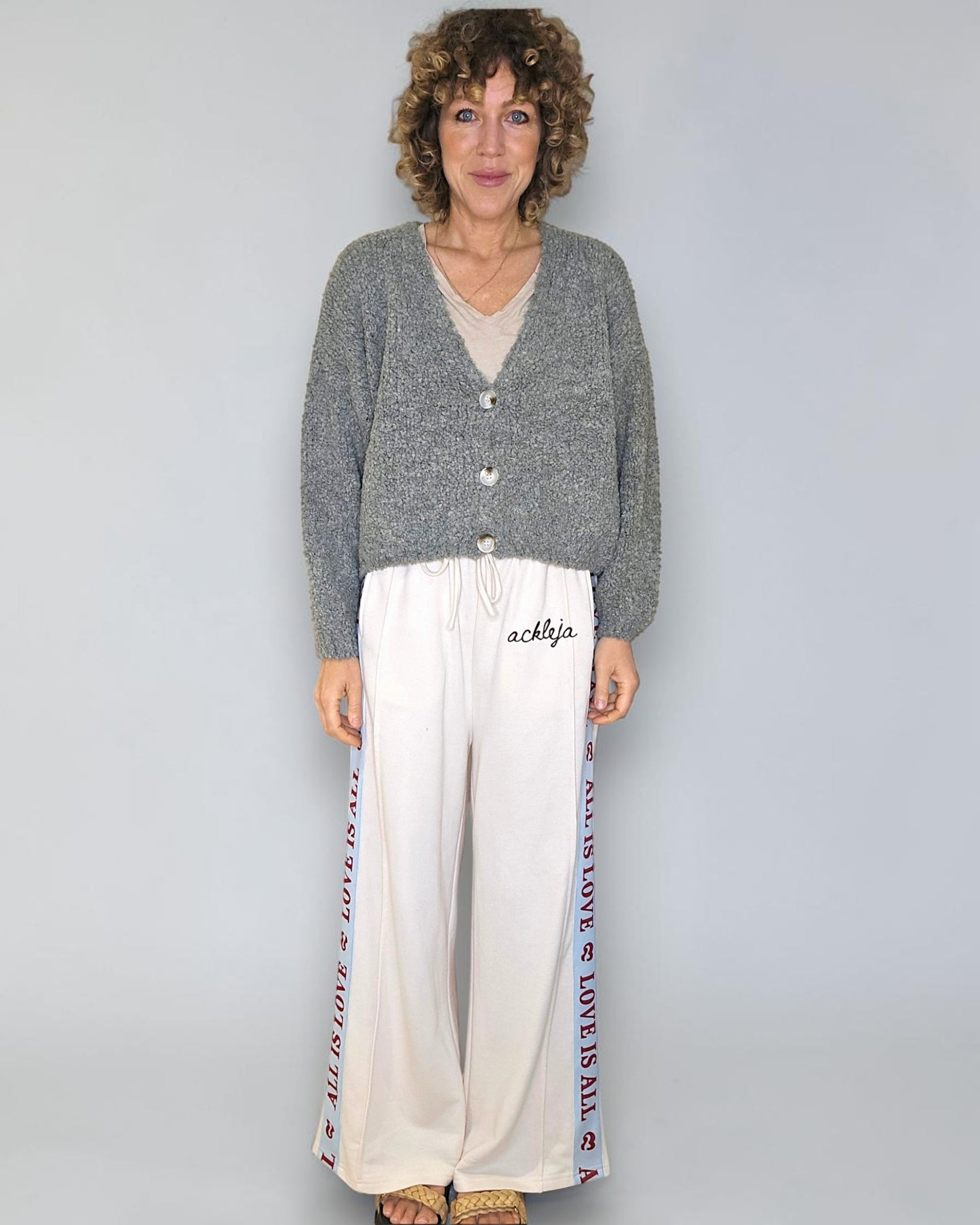 Forest Merle Chenille Cropped Cardigan