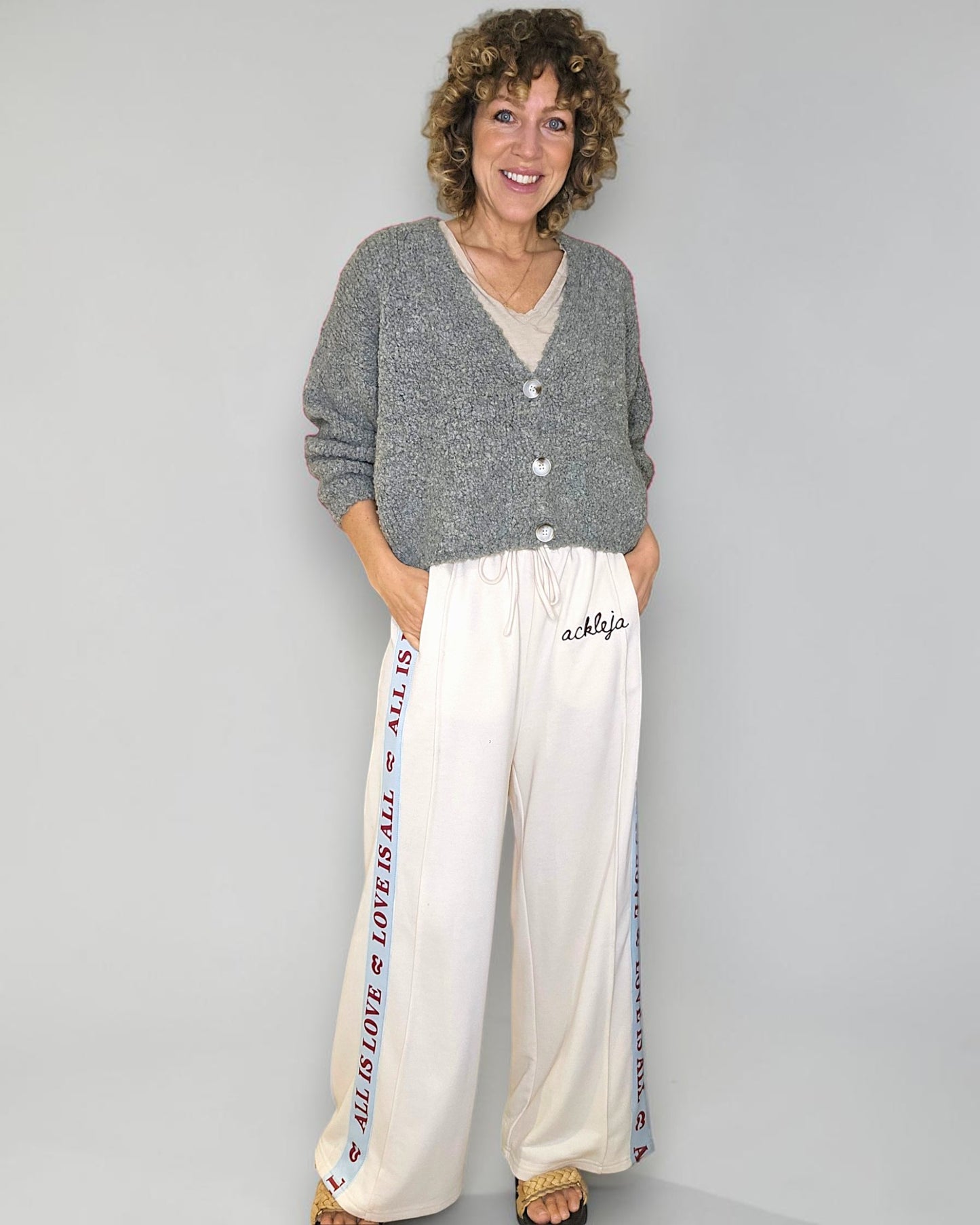 Forest Merle Chenille Cropped Cardigan