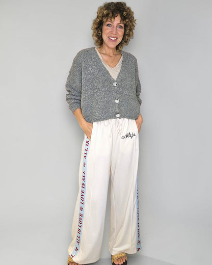 Forest Merle Chenille Cropped Cardigan