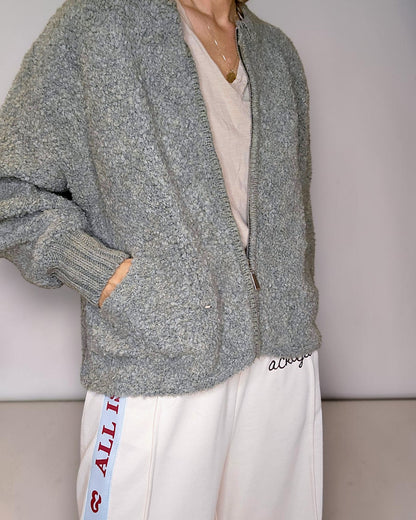 Forest Merle Chenille Zip Jkt