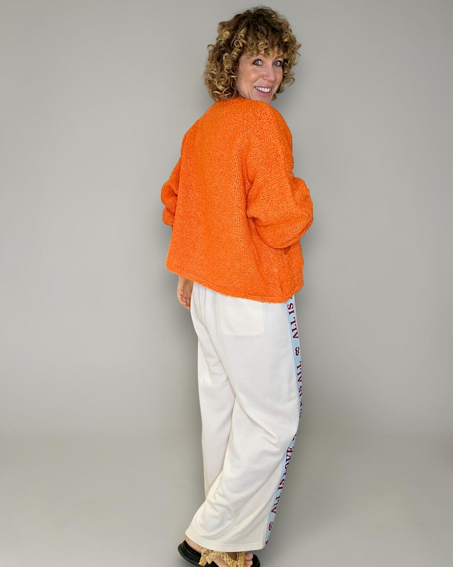 Mandarine Chenille Zip Jkt