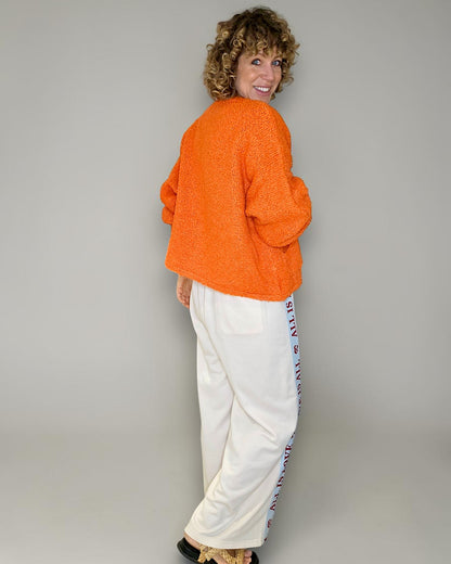 Mandarine Chenille Zip Jkt