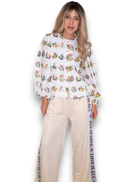 ACKLEJA Sand All is Love Sweatpants image 4