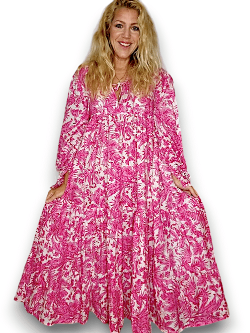 IDA IVY Boheme Maxi/Pink Twirl image 1