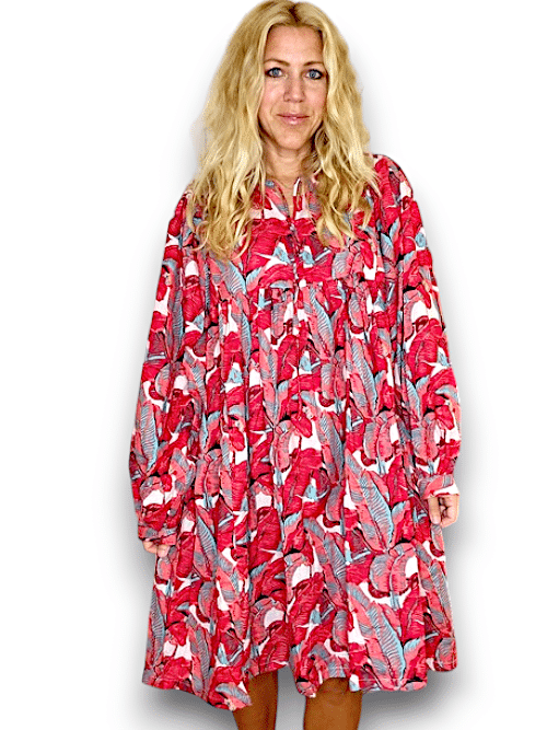 IDA IVY Avec Dress/Red Monstera image 6