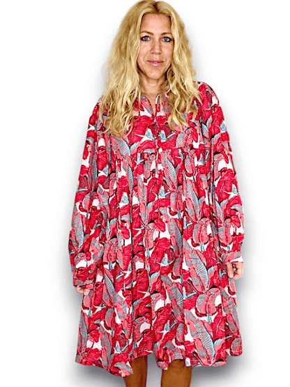IDA IVY Avec Dress/Red Monstera image 6