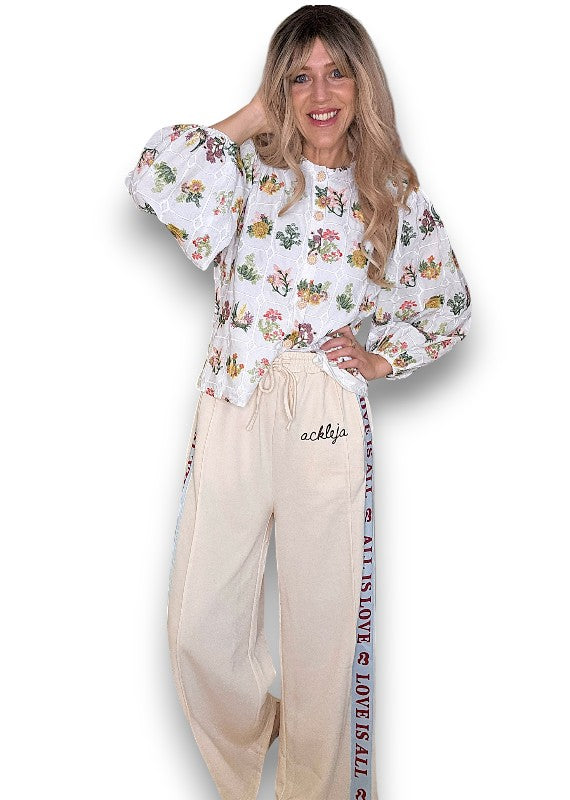 ACKLEJA Sand All is Love Sweatpants image 6