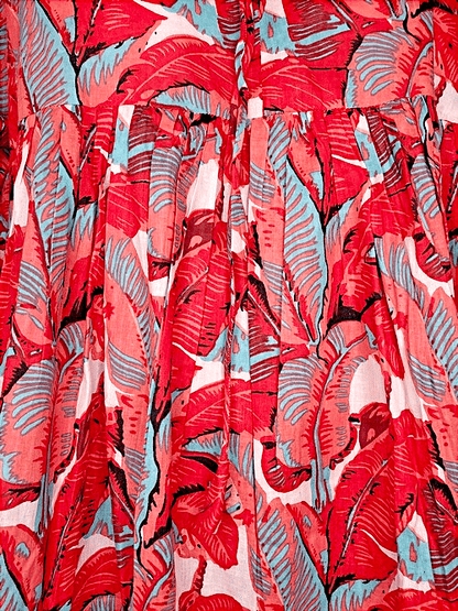 IDA IVY Avec Dress/Red Monstera image 3