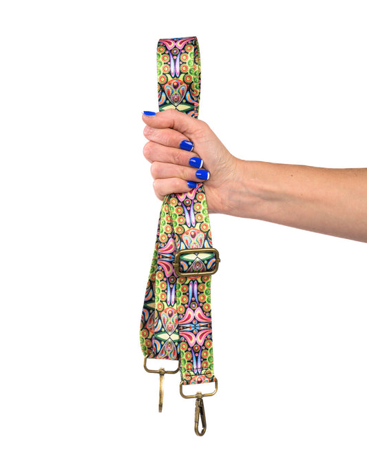 Satin Fleur Prism Slim | Bright Multi  | Bagstrap