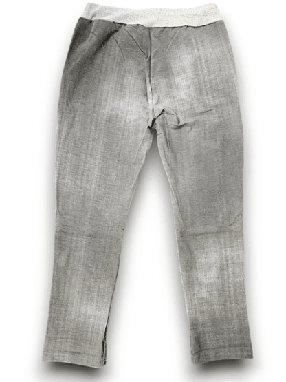 Plain Grey Denim Joggers