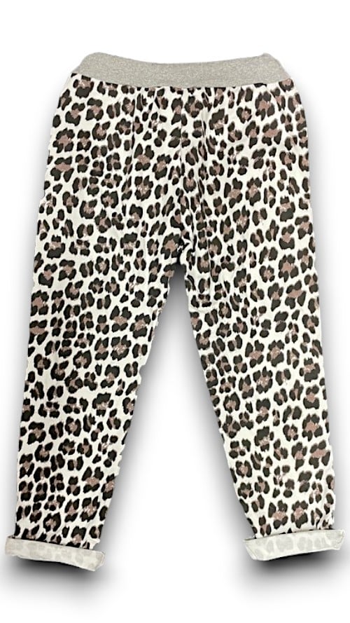 Leopard Joggers