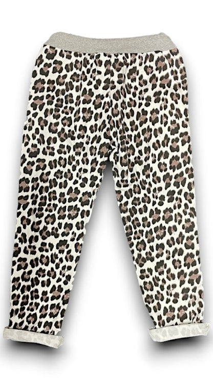 Leopard Joggers