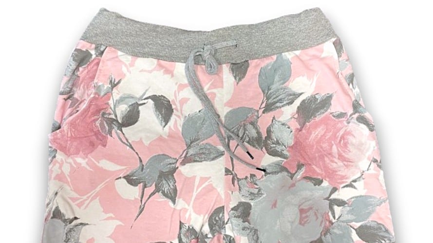 Pink Paper Rose Jogger