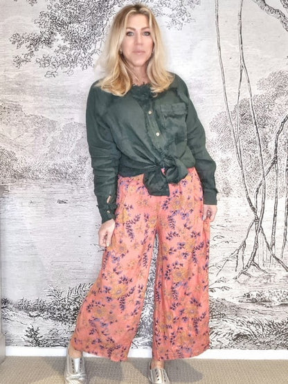 Apricot Retro Windmill Pants