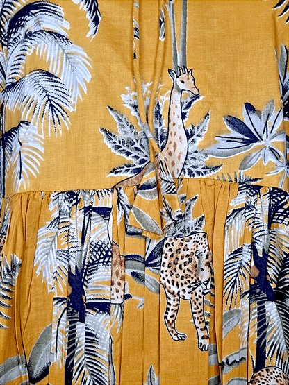 IDA IVY Pouf Sleeve Dress/Savannah Mustrd image 3