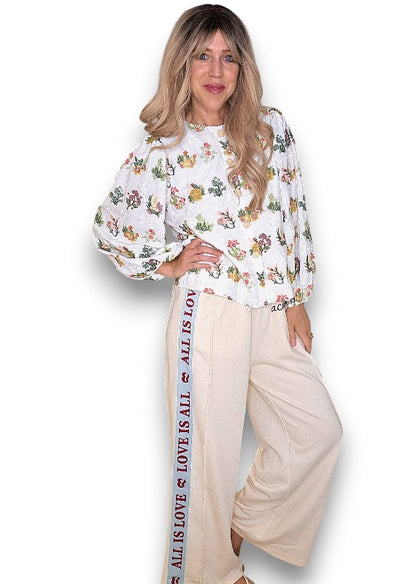 ACKLEJA Sand All is Love Sweatpants image 3
