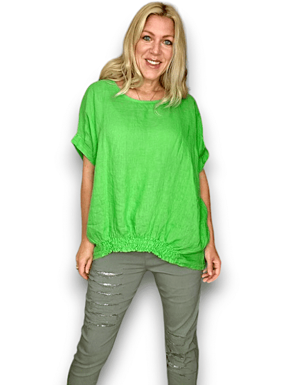 Fresh Green Plain River Tee