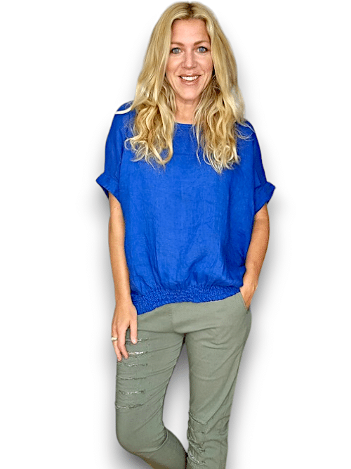 Cobalt Plain River Tee