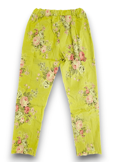 Avocado High Tea Ripped Pants