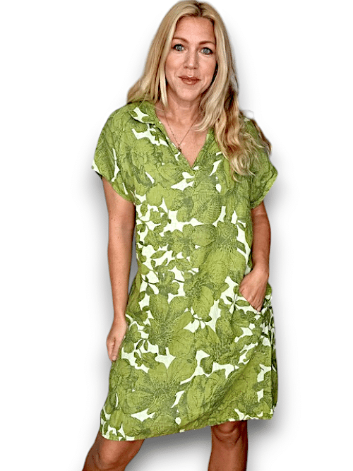 Avocado Memory lane Shirt Dress