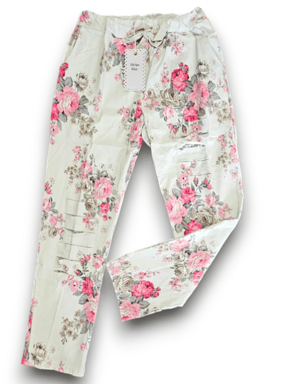 Light Mint High Tea Ripped Pants