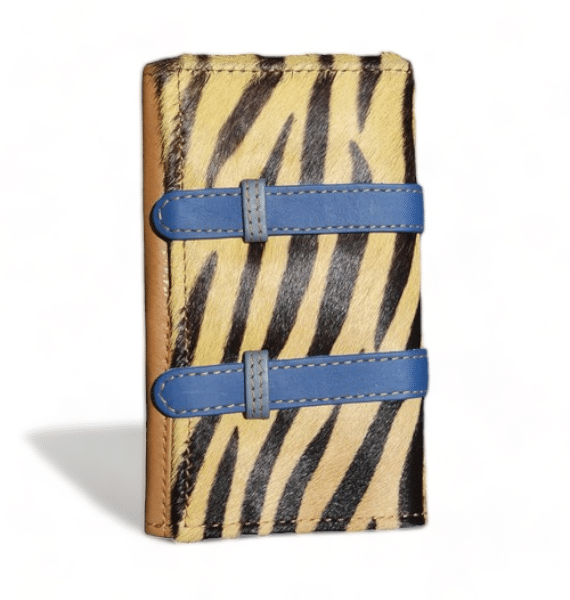 Hey Herbee Double Hug Strap Wallet-AE1605-Yellow Zebra