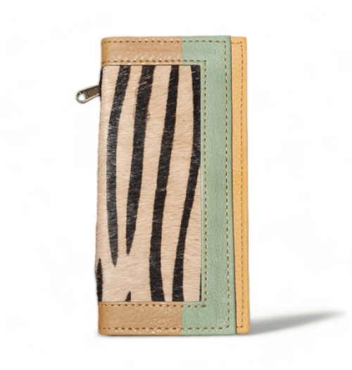 Hey Herbee Frame Wallet-AE1699-Sage-Wht Zebra