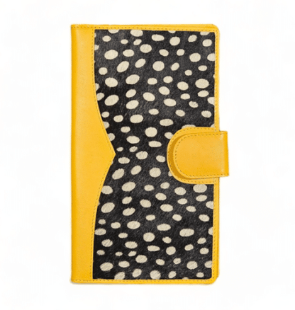 Hey Herbee Nomad Large Wallet Bright Mustard/Dots