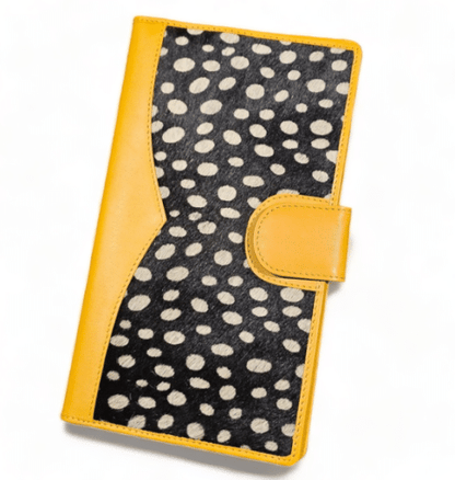 Hey Herbee Nomad Large Wallet Bright Mustard/Dots