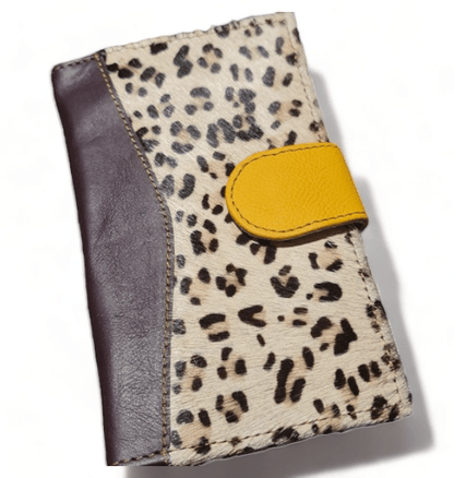 Hey Herbee Ruby Leather Wallet-AE1649 Brwn-light print