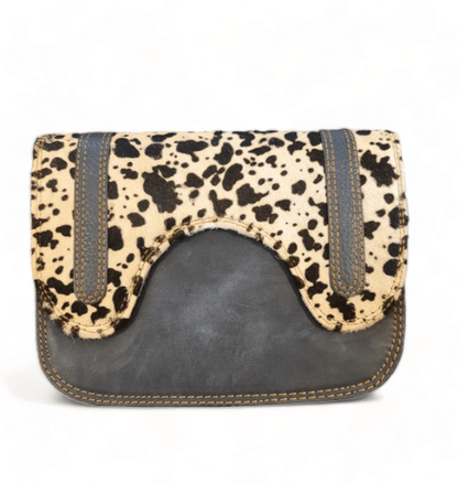Hey Herbee Archer Leather Bag-AE2172-Navy Blk/Wht Mini Cow